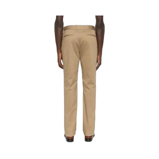 Raw-Edge Cotton Trousers