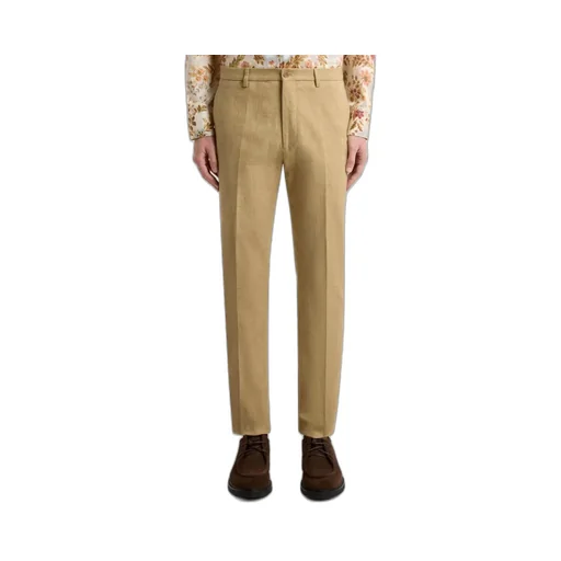 Paisley-Jacquard Trousers