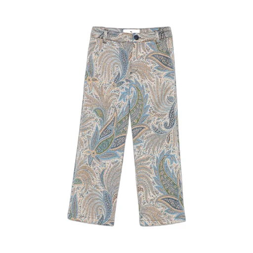 Straight-Leg Casual Pants