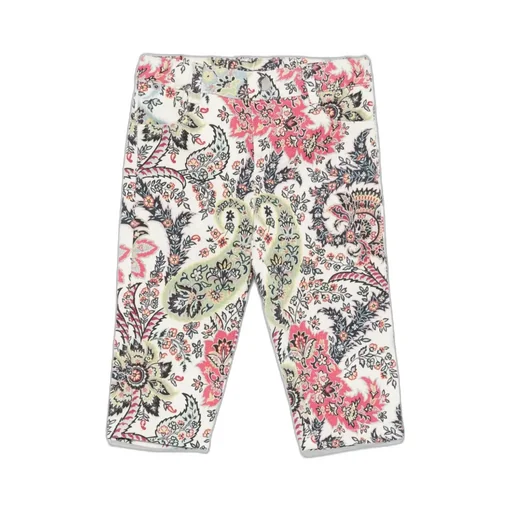Floral-Print Trousers