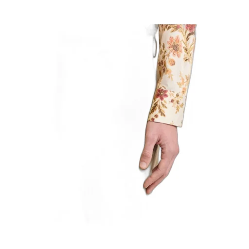 Paisley-Jacquard Trousers