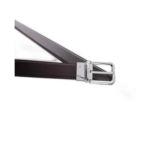 Reversible Arnica And Leather Belt