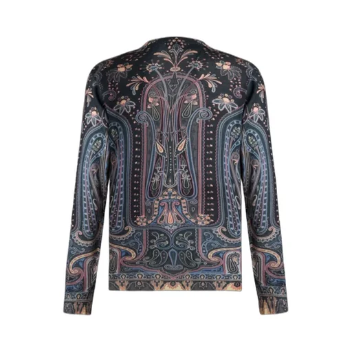Sweater With Paisley Print
