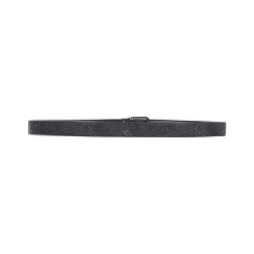 Reversible Arnica And Leather Belt