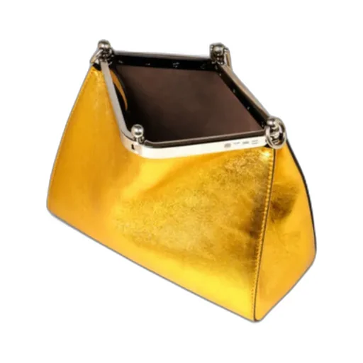 Vela Laminated Mini Shoulder Bag