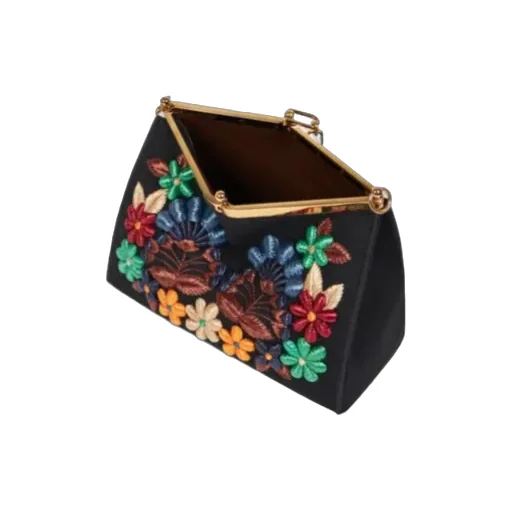 Medium Vela Bag With Flowers