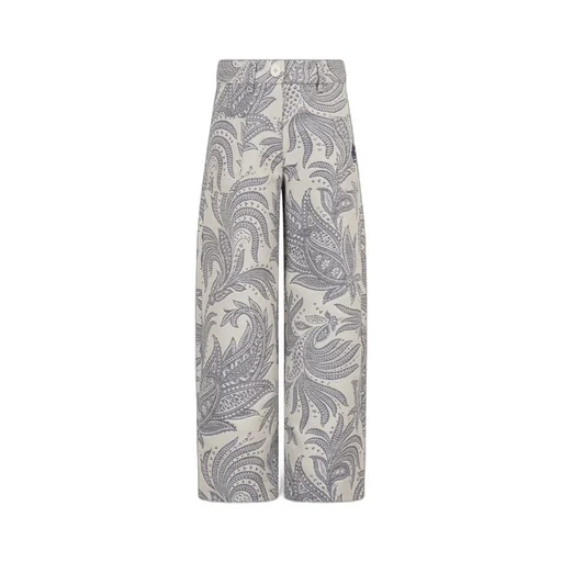 Floral Pattern Pants