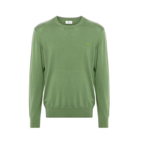 Pegaso Embroidered Crewneck Jumper