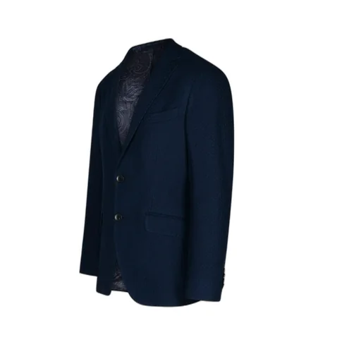 Patterned Single-Breasted Blazer