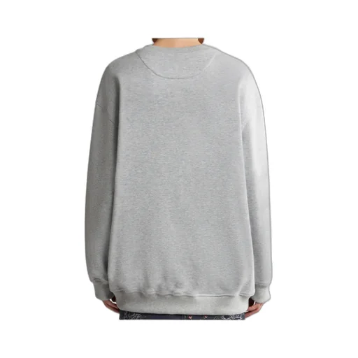 Logo Embroidered Crewneck Sweatshirt
