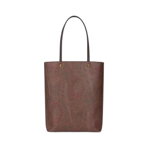 Paisley Tote Bag With Clutch