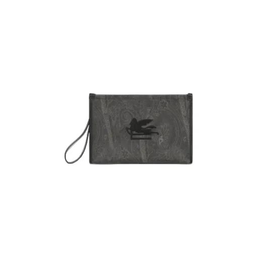 Pegaso Detail Large Paisley Pouch