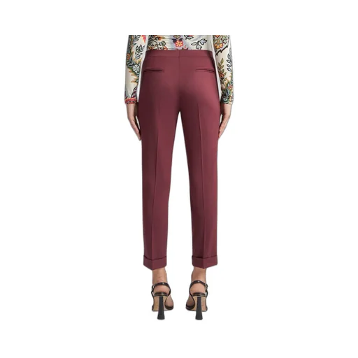 Cropped Stretch Trousers