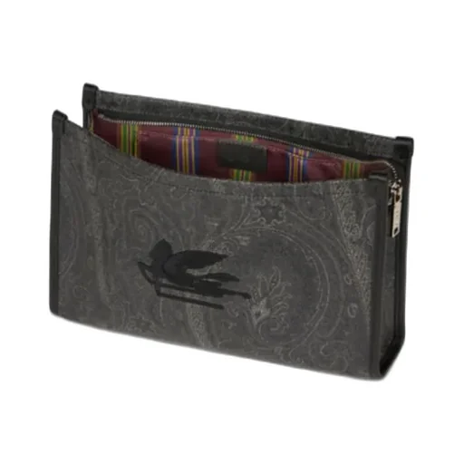 Pegaso Detail Large Paisley Pouch