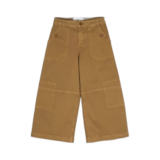 Herringbone Pattern Trousers