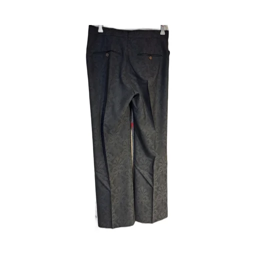 Straight Leg Twill Trousers