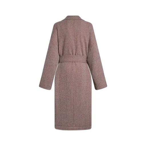 Belted Drop Shoulder Coat