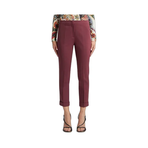 Cropped Stretch Trousers