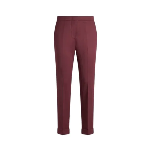 Cropped Stretch Trousers