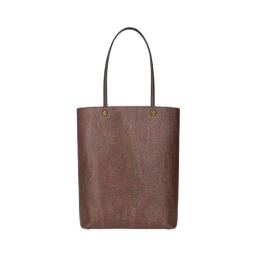 Paisley Tote Bag With Clutch