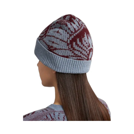 Knit Jacquard Beanie