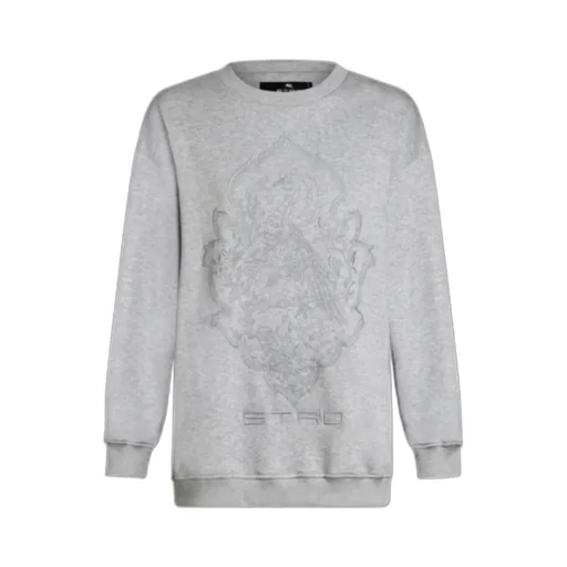 Logo Embroidered Crewneck Sweatshirt