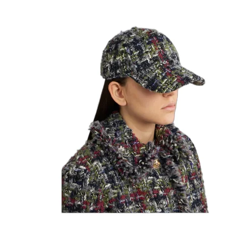 Bouclé Baseball Cap
