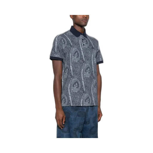 Paisley Printed Polo Shirt