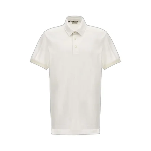 Logo Embroidered Short-Sleeved Polo Shirt