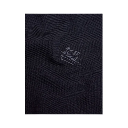 Pegaso Embroidered Turtleneck Jumper