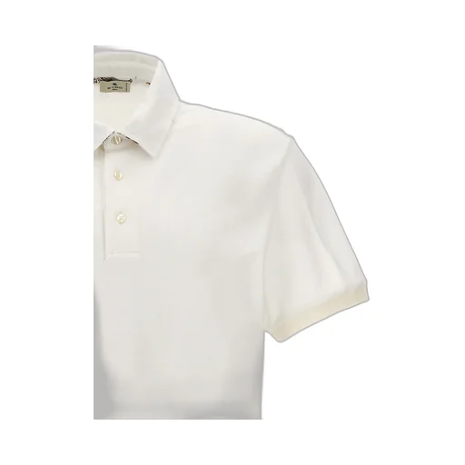 Logo Embroidered Short-Sleeved Polo Shirt