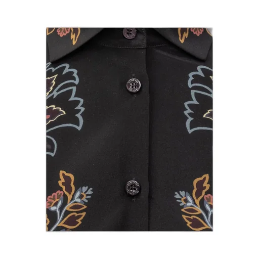 Paisley-Printed Long-Sleeved Shirt