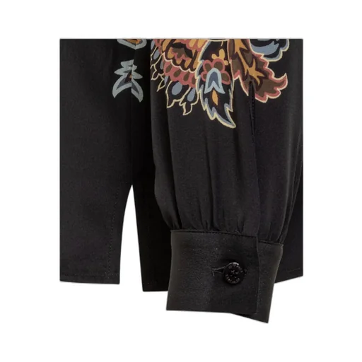 Paisley-Printed Long-Sleeved Shirt