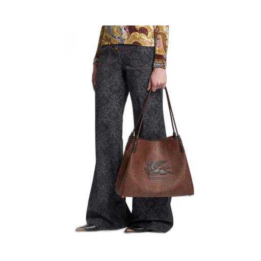 Medium Paisley Libra Tote Bag