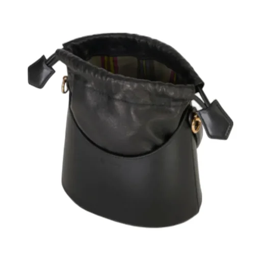 Drawstring Mini Bucket Bag