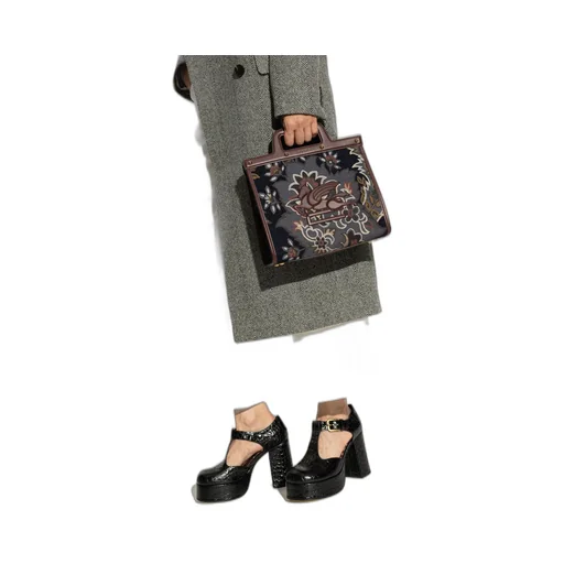 Medium Jacquard Love Trotter Bag