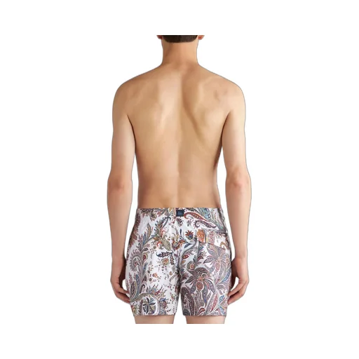 Paisley-Printed Swim Shorts