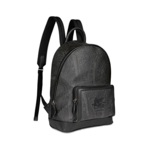 Pegaso Motif Paisley Jacquard Backpack