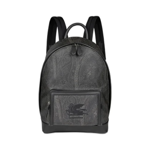 Pegaso Motif Paisley Jacquard Backpack