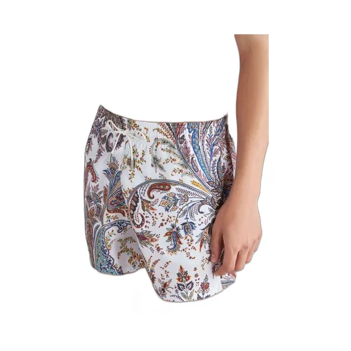 Paisley-Printed Swim Shorts