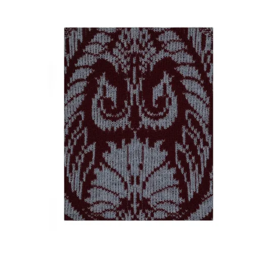 Barocco Jacquard Fringed Scarf