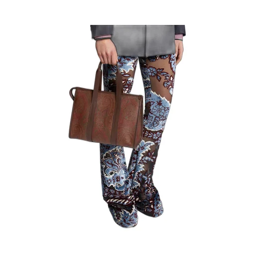 Paisley Medium Top Handle Bag