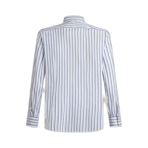 Pegaso Embroidered Striped Shirt