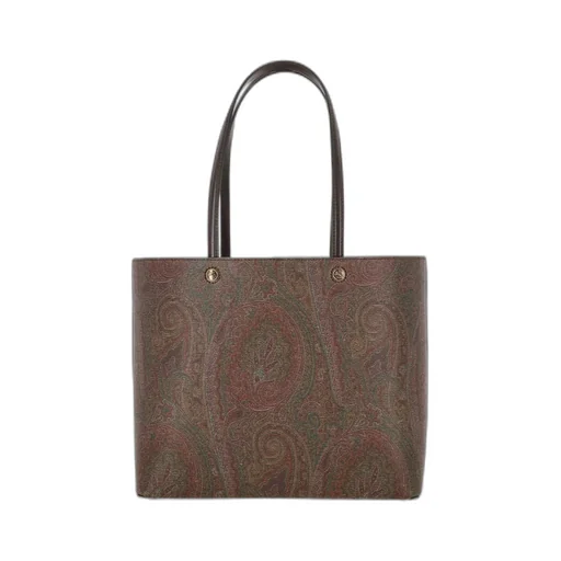 Paisley Jacquard Top Handle Bag