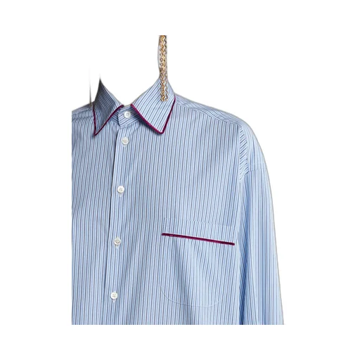 Striped Poplin Shirt