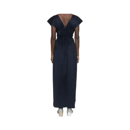 V-Neck Midi Dress