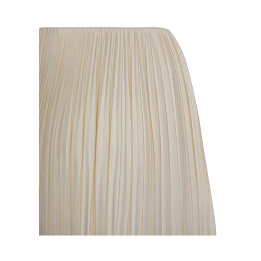 Zip Fastened Pleated Jersey Skirt