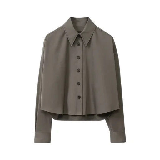 Cropped Casual Jacket