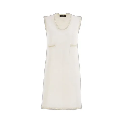Sequin Edge Knitted Mini Dress
