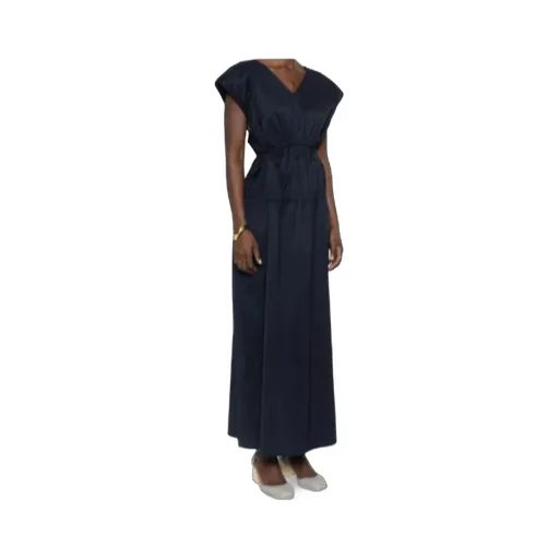 V-Neck Midi Dress